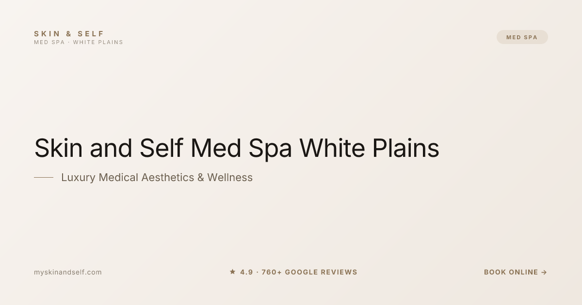 Clean, professional medical spa treatment room with neutral tones at Fitness and Recovery in White Plains